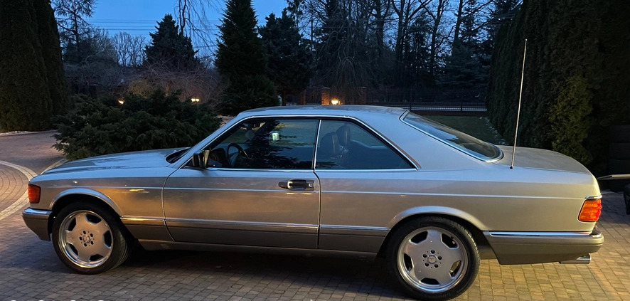 Mercedes-Benz Klasa S cena 129000 przebieg: 189500, rok produkcji 1990 z Lesko małe 379